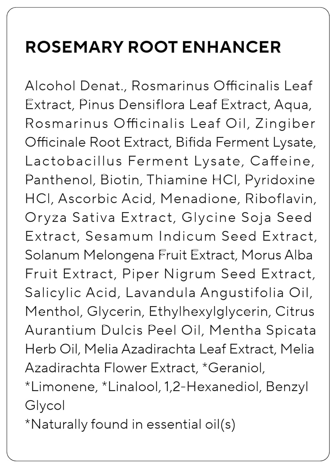 Aromatica Root Enhancer Rosemary Water Spray for Hair Growth - Nourishing Formula with Rosemary Oil, Caffeine & Biotin | Silicone-Free, Paraben-Free, Sulfate-Free