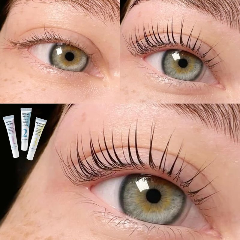 Korean Lash Lift Lotion Set - 10ml Lifting, Setting & Nutrition | Salon-Grade Brow Lamination Treatment