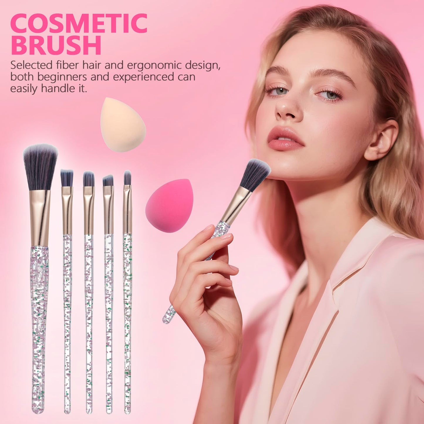 Makeup Kit For Women Full Kit, Makeup Set For Girls Teen Women, Makeup Gift Set With Eyeshadow Palette, Foundation, Concealer, Lipstick, Brushes (12 color makep kit)