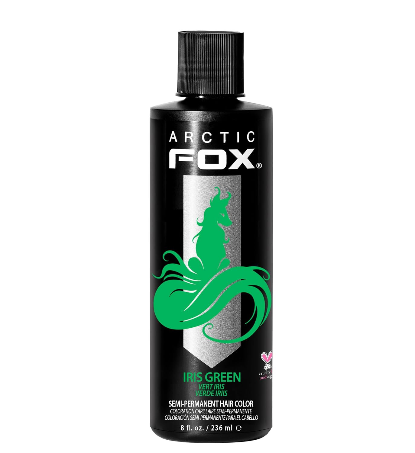 Arctic Fox Semi-Permanent Hair Dye - Vibrant Purple AF Color | Vegan, Ammonia-Free, 4 Fl Oz
