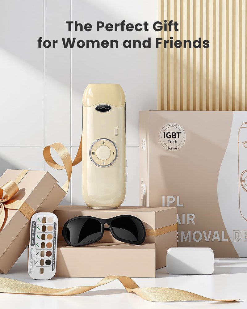 IPL Hair Removal Device for Women & Men, At Home Use Personal Device Hair Removal for Body, for Personal Use, Protective Eyewear Included, Models: A108