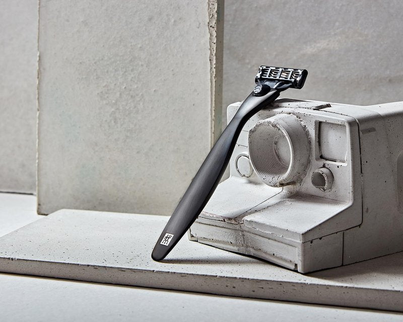 ZWILLING Beauty TWINOX Men’s Facial Razor, Matte Black