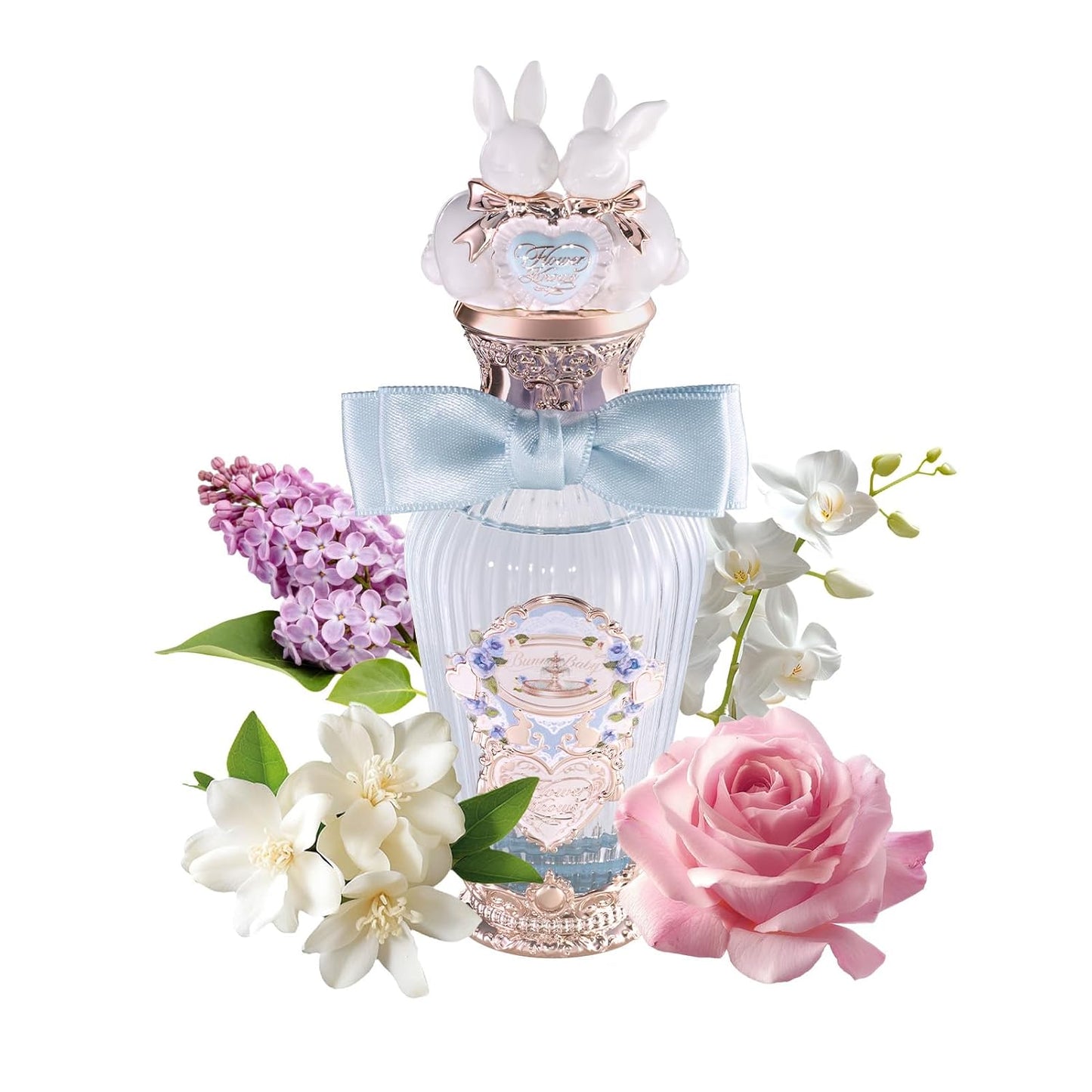 Bunny Garden Perfume - Floral & Fruity Eau de Parfum for Women | Vegan, 1.69 fl. oz (Dewy Rose)