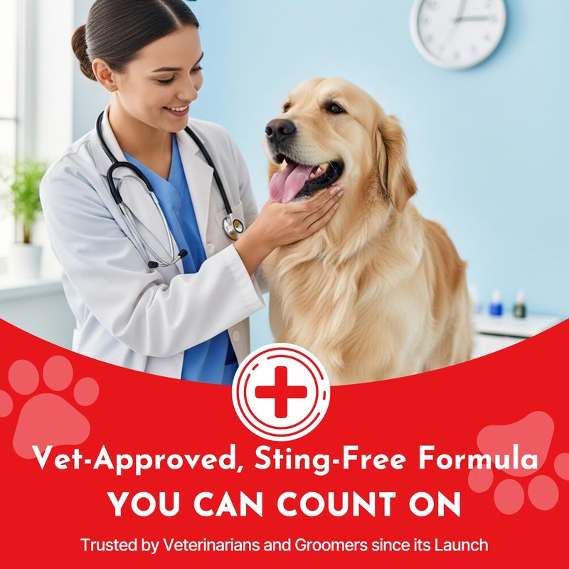 Styptic Powder for Dogs–Quick Stop Bleeding for Dogs Nails, Minor Cuts, Scratches–Blood Stop Powder with Herbal Support,Gentle & Sting-Free–5.3 oz Styptic Powder for Grooming,Vets,Pet First Aid Kits