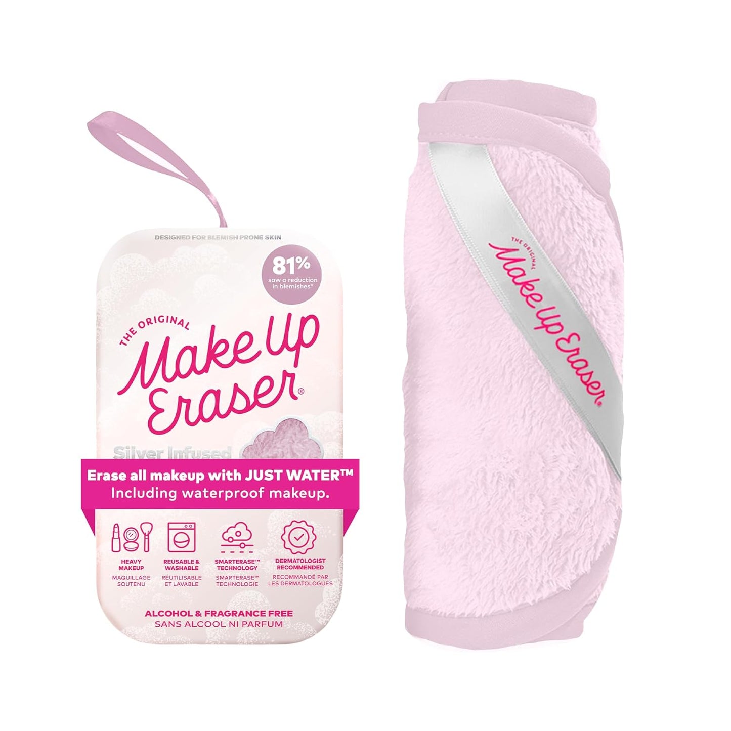 MakeUp Eraser PRO - Effortlessly Remove All Makeup with Water | Queen Purple, 1 Ct.