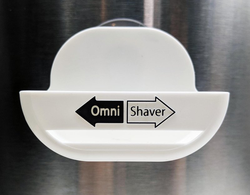 OmniShaver Docking Station – OmniShaver Razor Holder to Hold Omnishaver between Uses, Keep Your Omnishaver Safe & Air Dry!