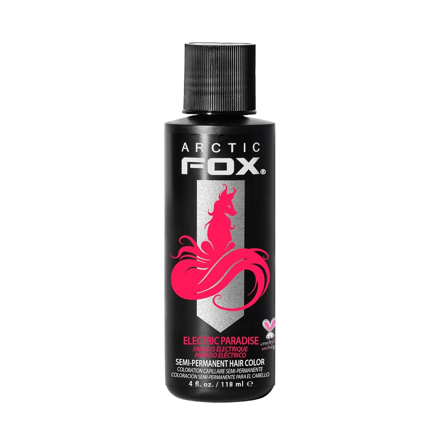 Arctic Fox Semi-Permanent Hair Dye - Vibrant Purple AF Color | Vegan, Ammonia-Free, 4 Fl Oz