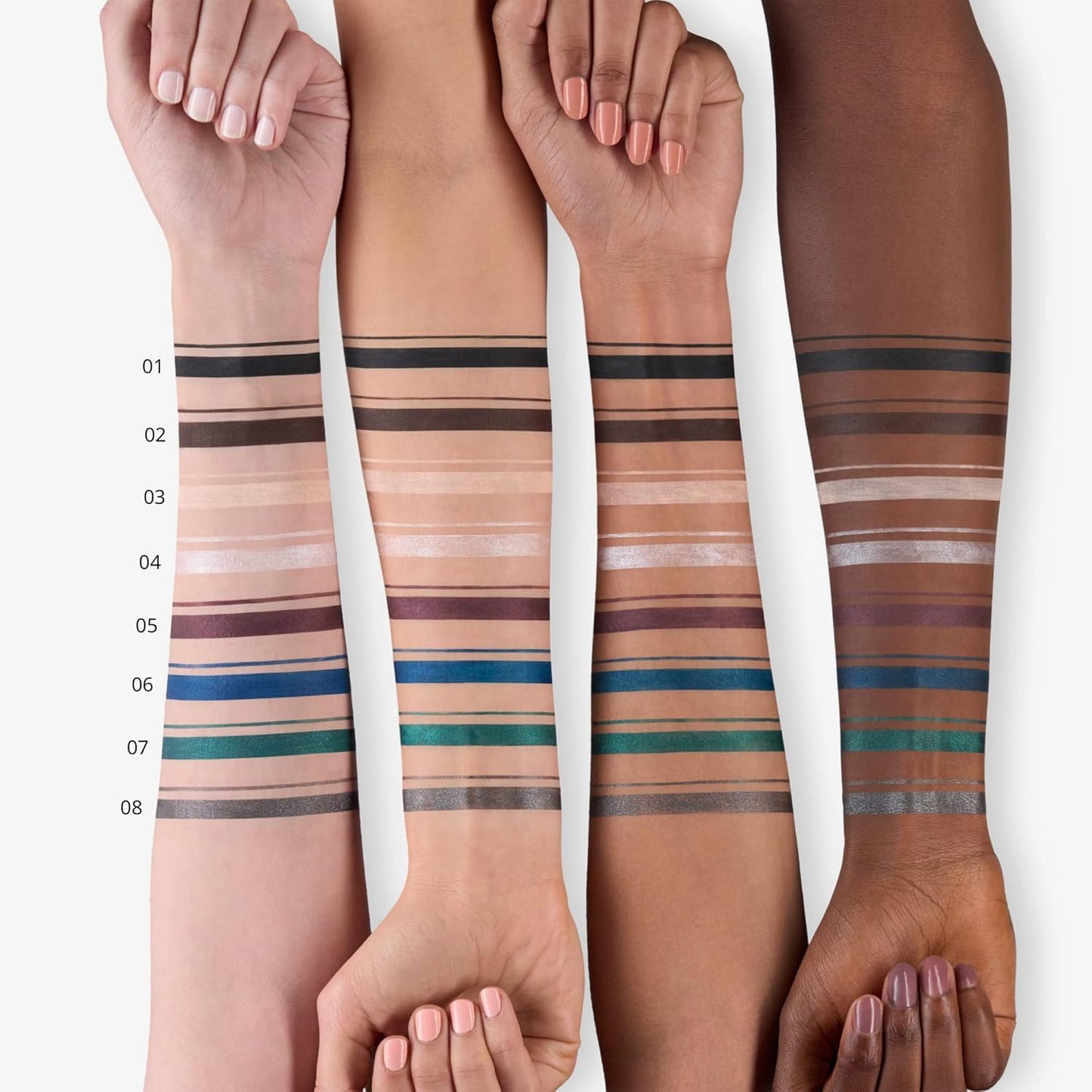 Stay & Play Gel Eyeliner - Waterproof, Long-Lasting Formula | Super Soft Texture | Vegan (05 Verry Berry)