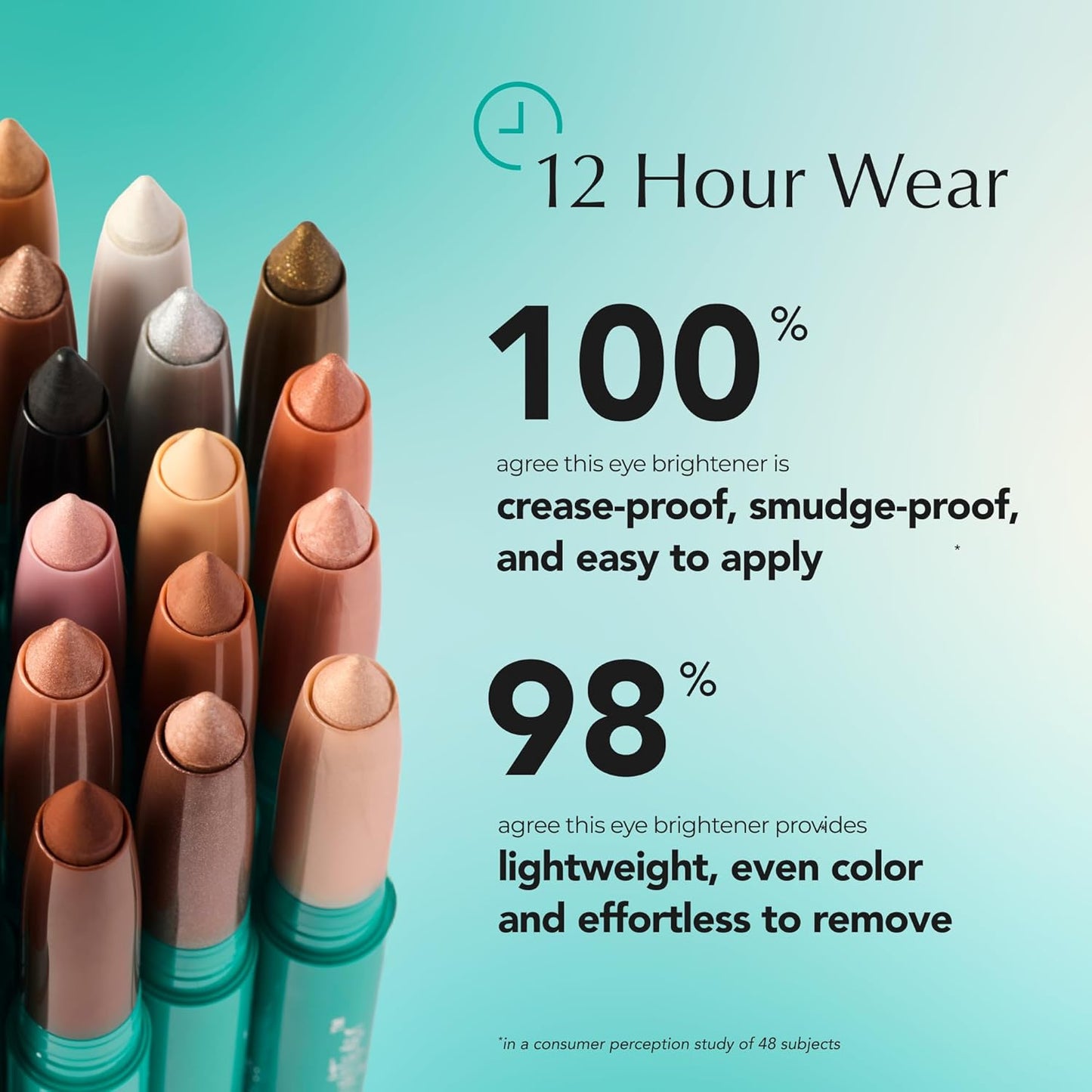 Brilliant Eye Brightener Eyeshadow Stick Bundle - Waterproof & Long-Lasting | 3 Shades for Blue Eyes