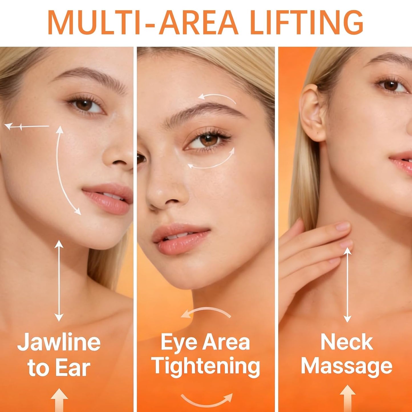 Lymphatic Facial Brush Set - Soft Synthetic Fibers for Contouring & Lifting | Reduces Puffiness, Ideal for Home & Travel (2pcs)