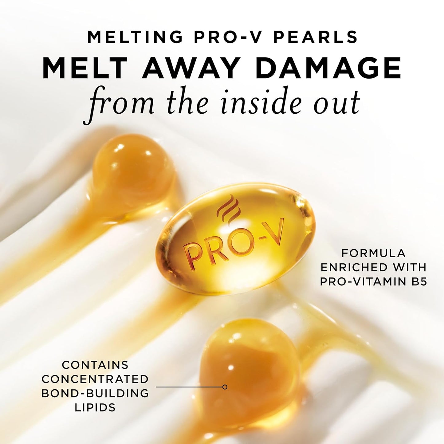 Pantene Miracle Rescue Hair Mask - Intensive Bond Repair with Melting Pro-V Pearls | 10.1 fl oz for Dry Damaged Hair