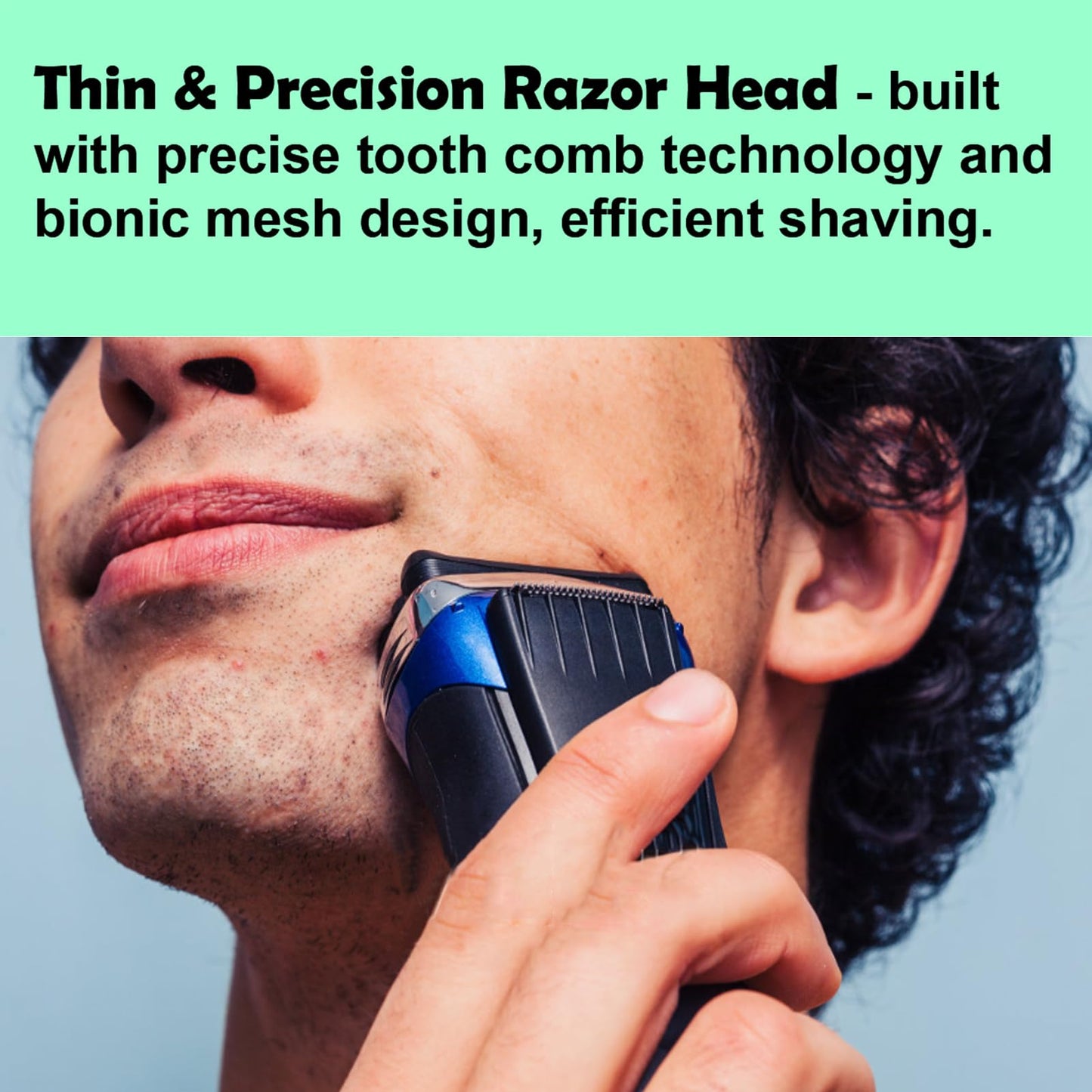 21B Series 3 Replacement Head for Braun Electric Shaver, S3 Wet and Dry Replacement Head Compatible with Braun Series 3 Foil and Cutter 300s, 310s, 3010BT (1 Count)