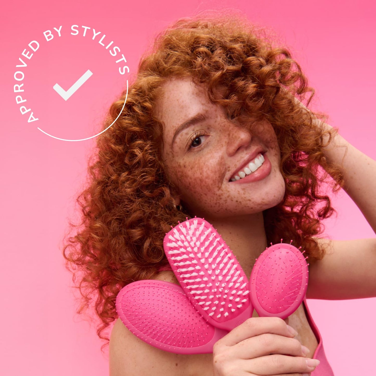 Wet Brush Original Detangler Hair Brush - Elemental Blue | Ultra-Soft IntelliFlex Bristles for Easy Detangling