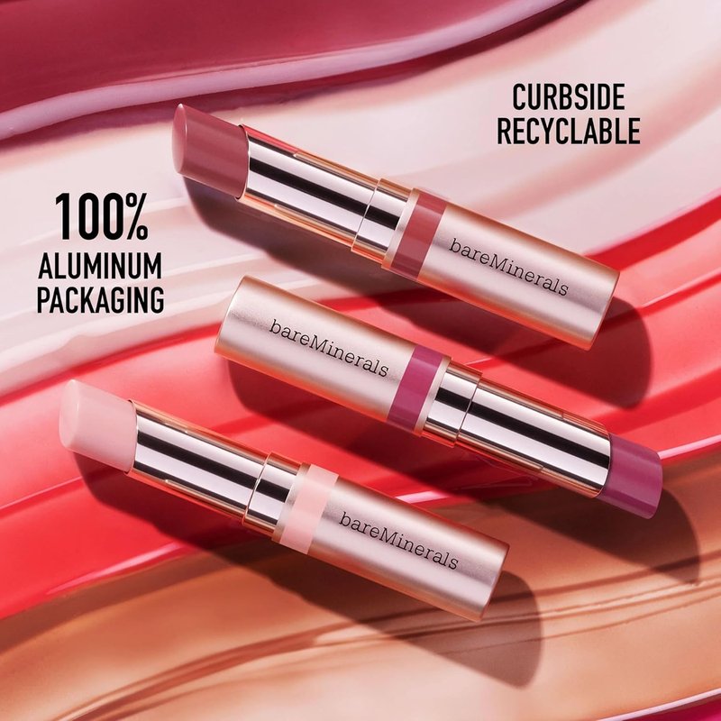 Dewy Lip Gloss-Balm - Hydrating Tinted Lip Gloss & Balm Hybrid | 24HR Hydration, Non-Sticky Finish