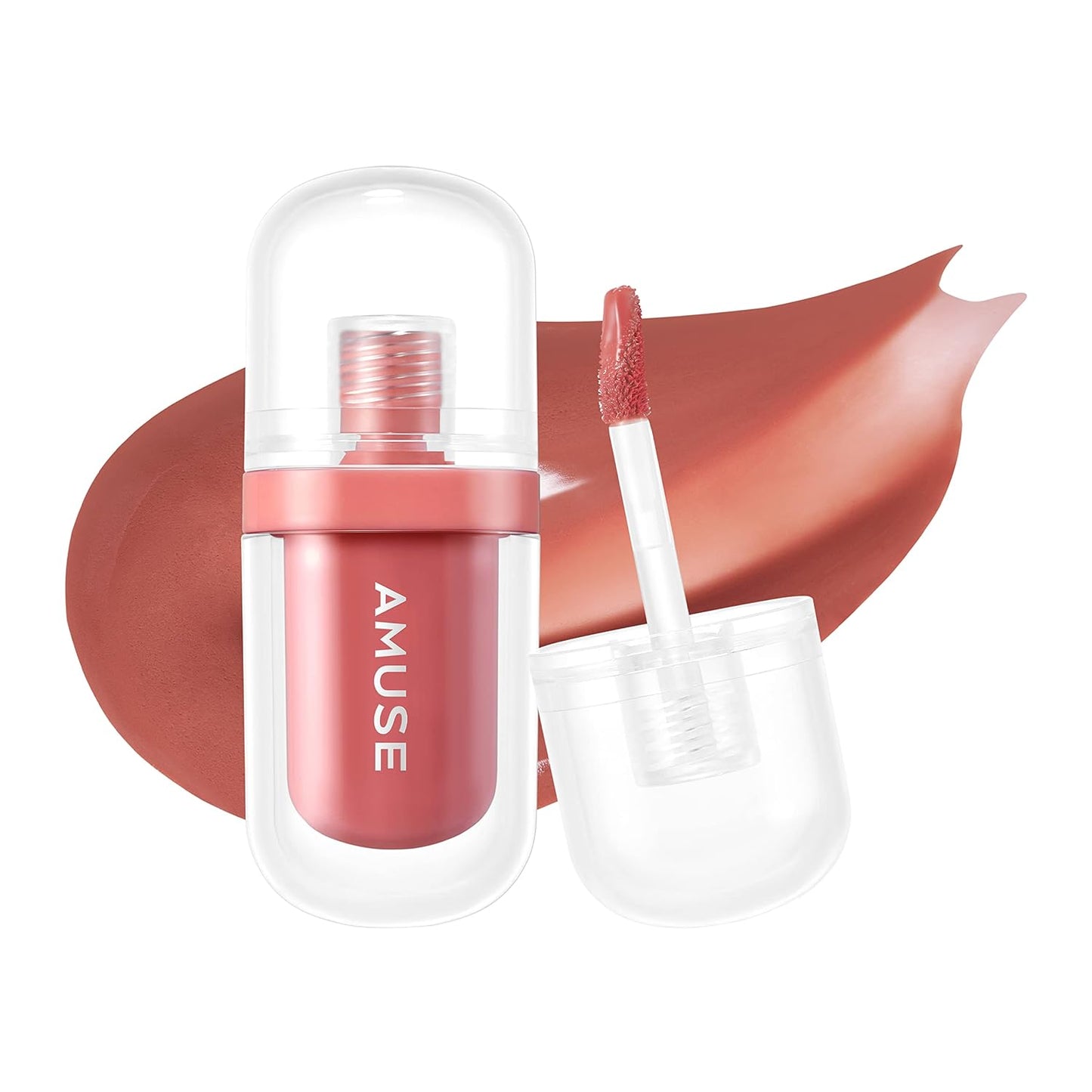 Jel-Fit Tint Lip Stain - Long Lasting Hydrating Gloss, Smooth Moisturizing Formula | Vegan Korean Beauty (01 Boksoonga Jelly)
