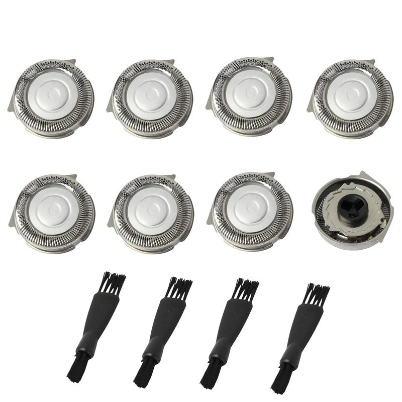 8 Pack SH50 Replacement Heads Compatible with Philips Norelco Series 5000, Replacment for Norelco Replacement Blades, Fit for Electric Shaver S5210 S5380 (8 Blades & 4 Brushes)