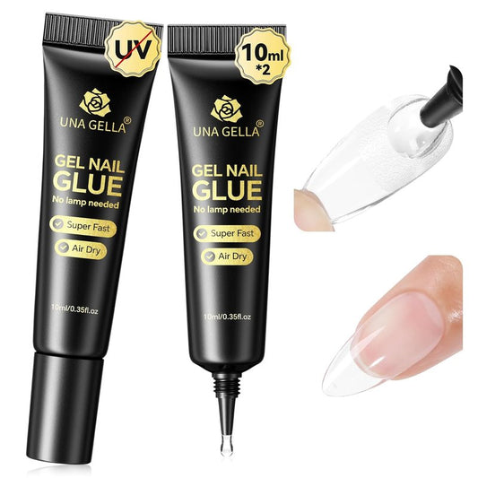 Super Strong Nail Glue - 10ml Quick Drying Gel for Press-On Nails | Long-Lasting & No Lamp Needed