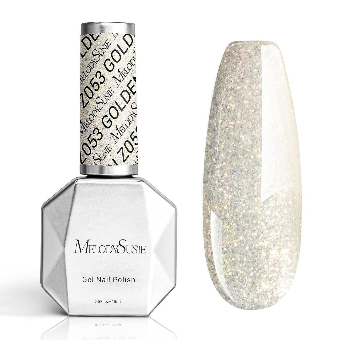 Thick Snow White Gel Nail Polish - 15ML Soak Off UV LED for DIY Nail Art & Manicure | Perfect Christmas Gift