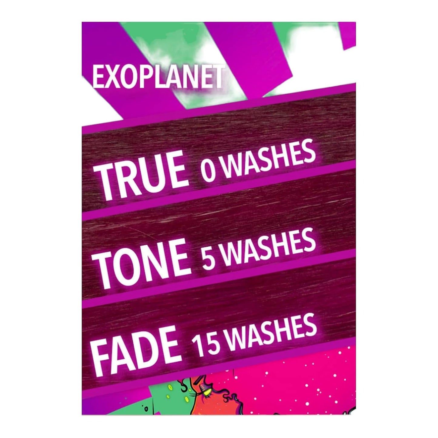 Bright Magenta Semi-Permanent Hair Color - Pulp Riot Exoplanet | 4 Fl Oz