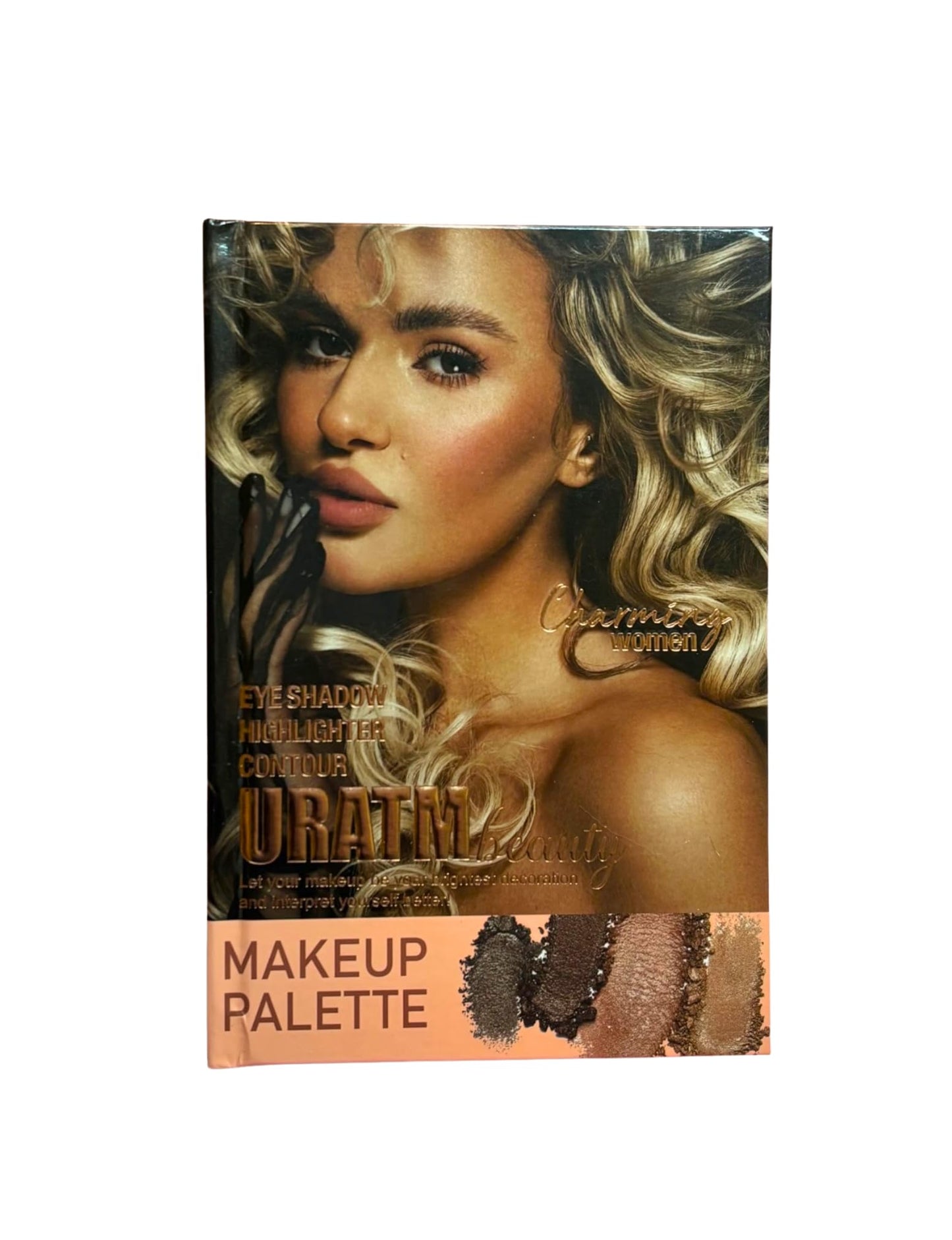 Multi-Color Makeup Palette Book – 48 Eyeshadow Shades + 6 Blush, Highlighter & Contour Powders | Multi-Functional Professional Matte & Shimmer Makeup Kit for Eyes & Face