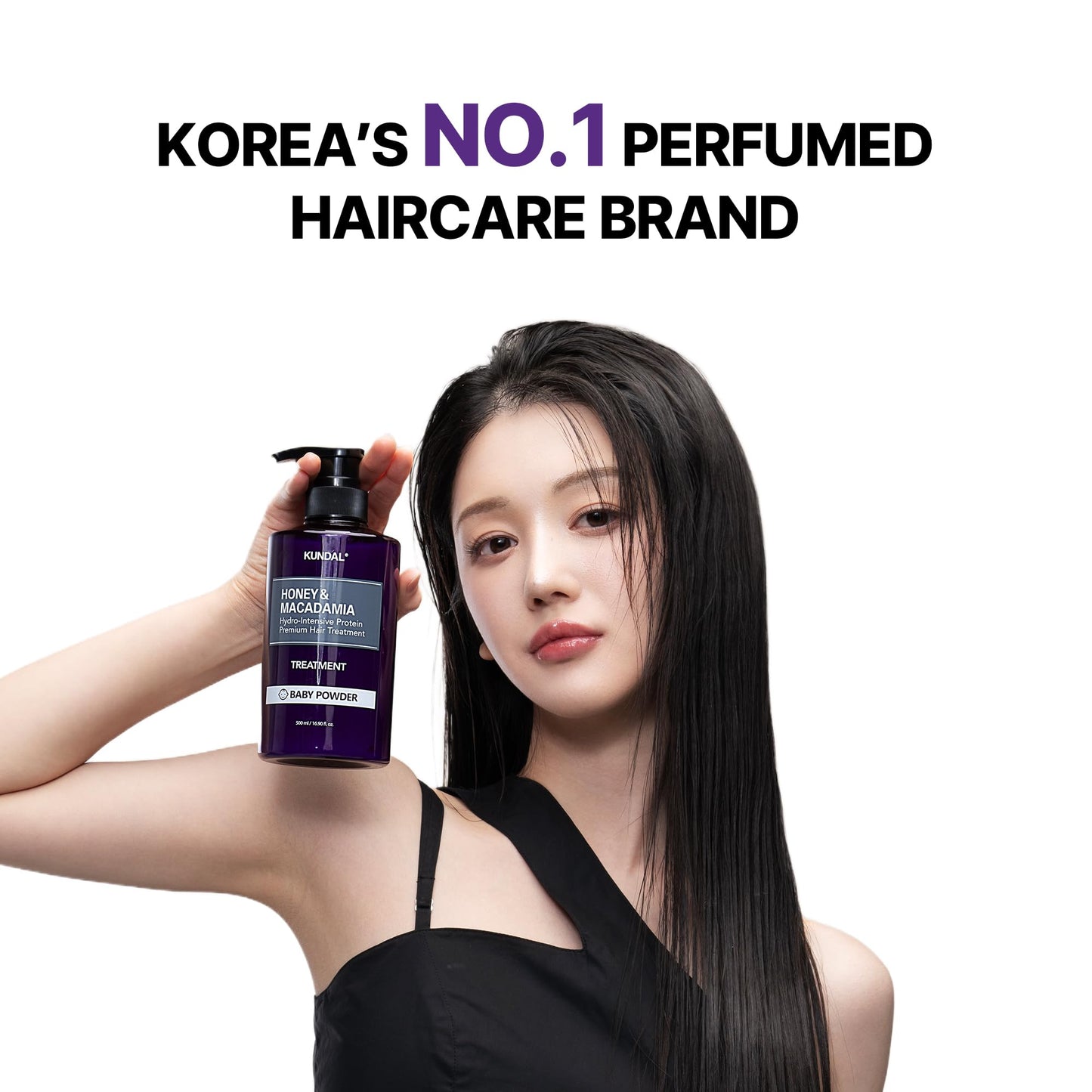 KUNDAL Honey & Macadamia Natural Conditioner, Korean Hair Care Damage Repair, Deep Hydration, Long Lasting Fragrance, with Honey, Argan Oil, Macadamia Oil 16.9fl oz (C. Ylang Ylang)