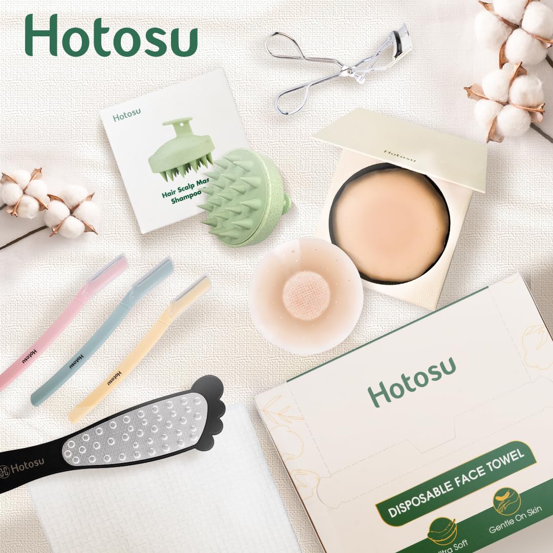 Hotosu Nipple Covers For Women – Paper-Thin Nipple Covers 0.02" Edge With Case, Reusable Silicone Nipple Covers For Braless, Nude, 3inch