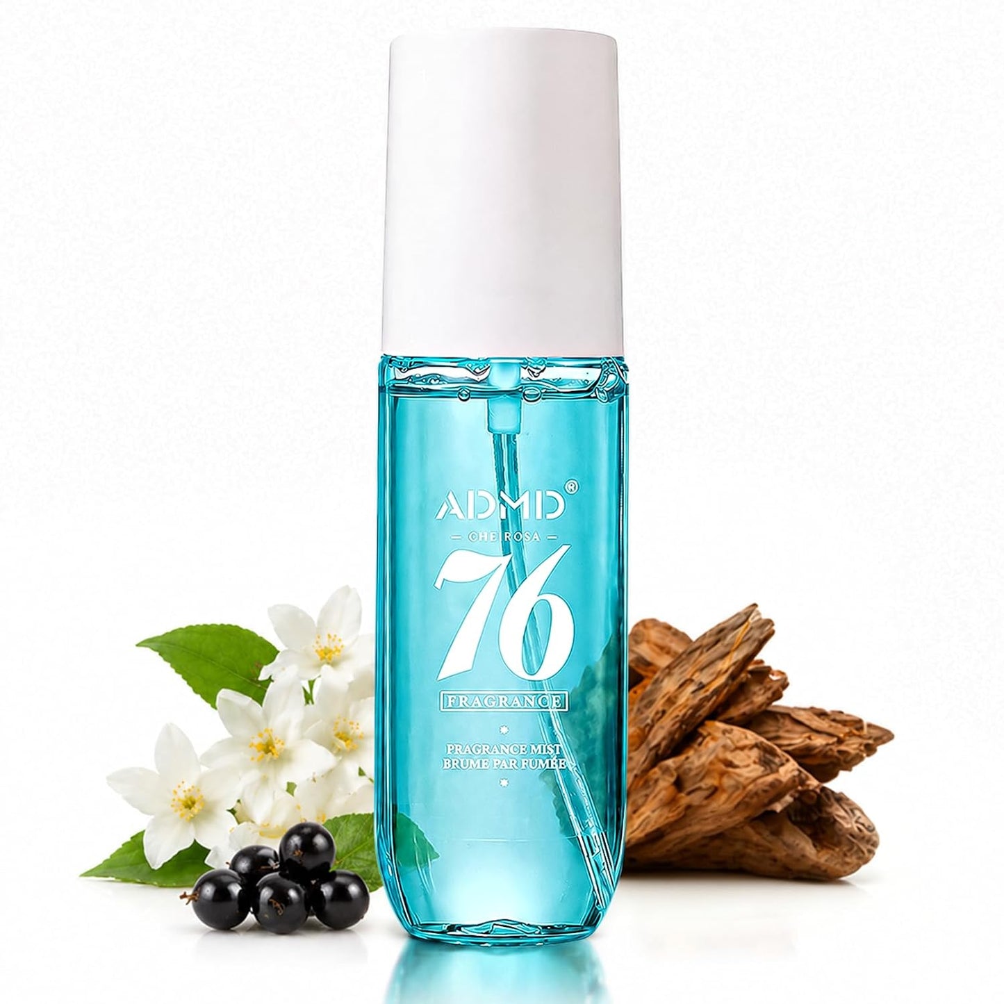 Midnight Jasmine & Black Currant Body Mist - Alcohol-Free Vegan Fragrance Spray for Women & Girls | 3 oz
