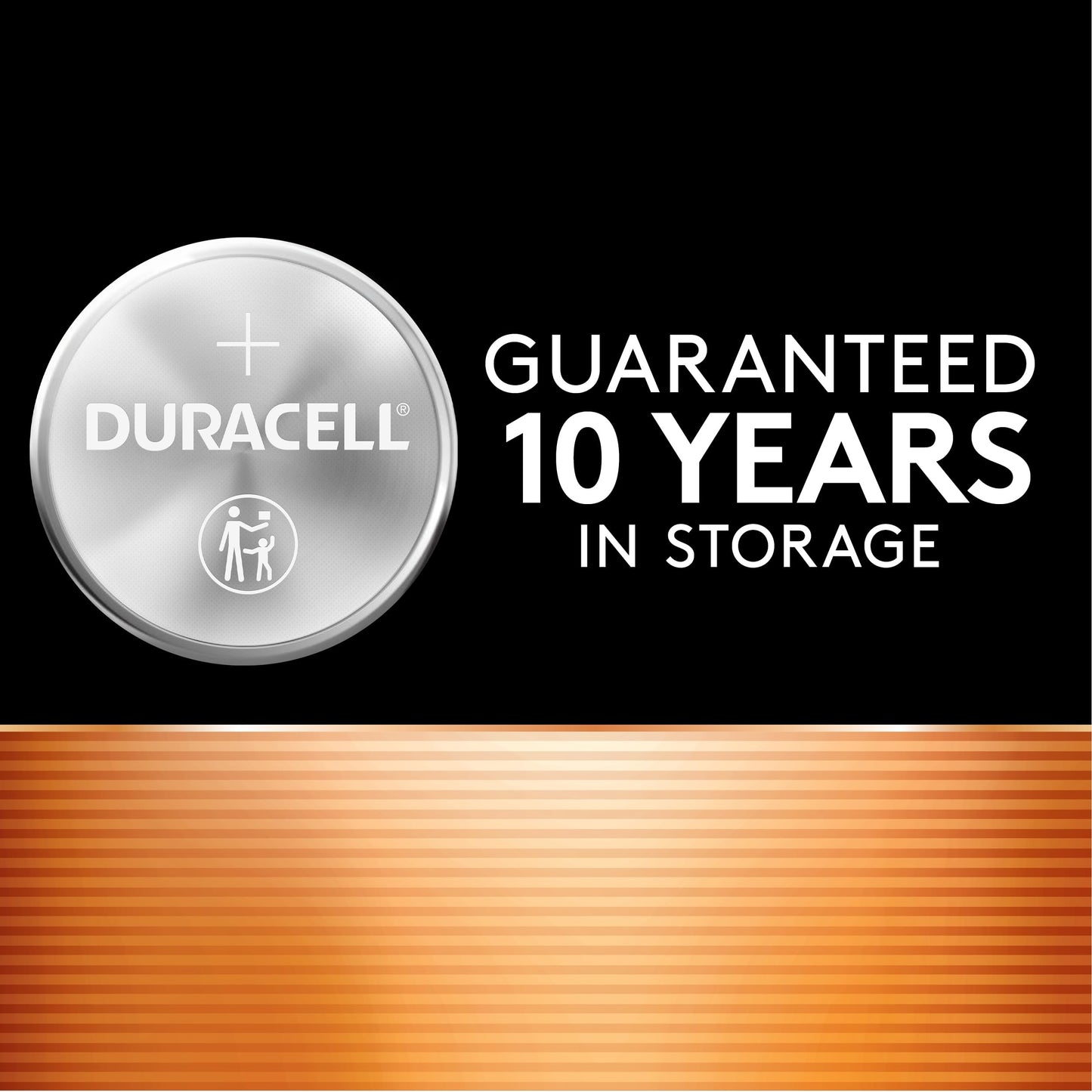 Duracell 2032 Lithium Battery, 4 Count (Pack of 1), Child Safety Features, Compatible with Key Fob, Tea Light Candles and Other Devices, CR2032 Battery