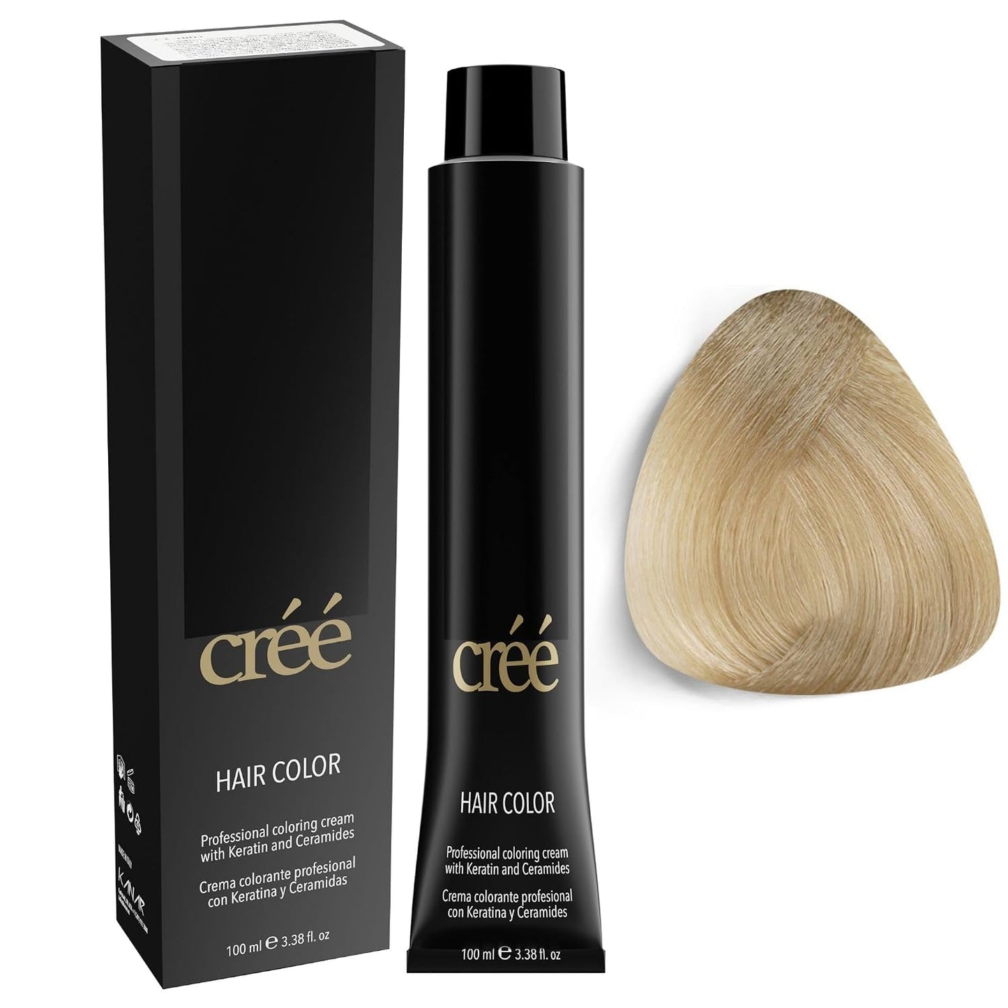 Cree Professional 1000 Bleaching Booster Hair Color | Long-Lasting Gray Coverage - 100ml (3.4 fl. oz.)