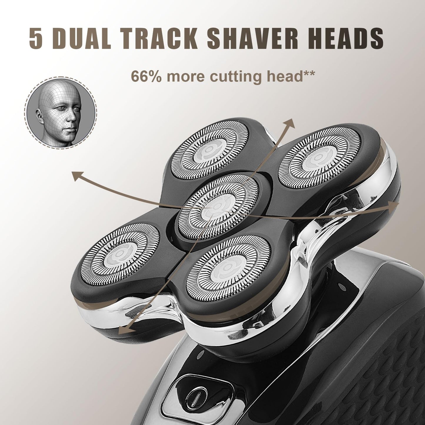 Head Shaver Replacement Blades Compatible with Remington Balder Pro Head Shaver Model XR7000,Precision Electric Shaving for Bald Men. (2packs)