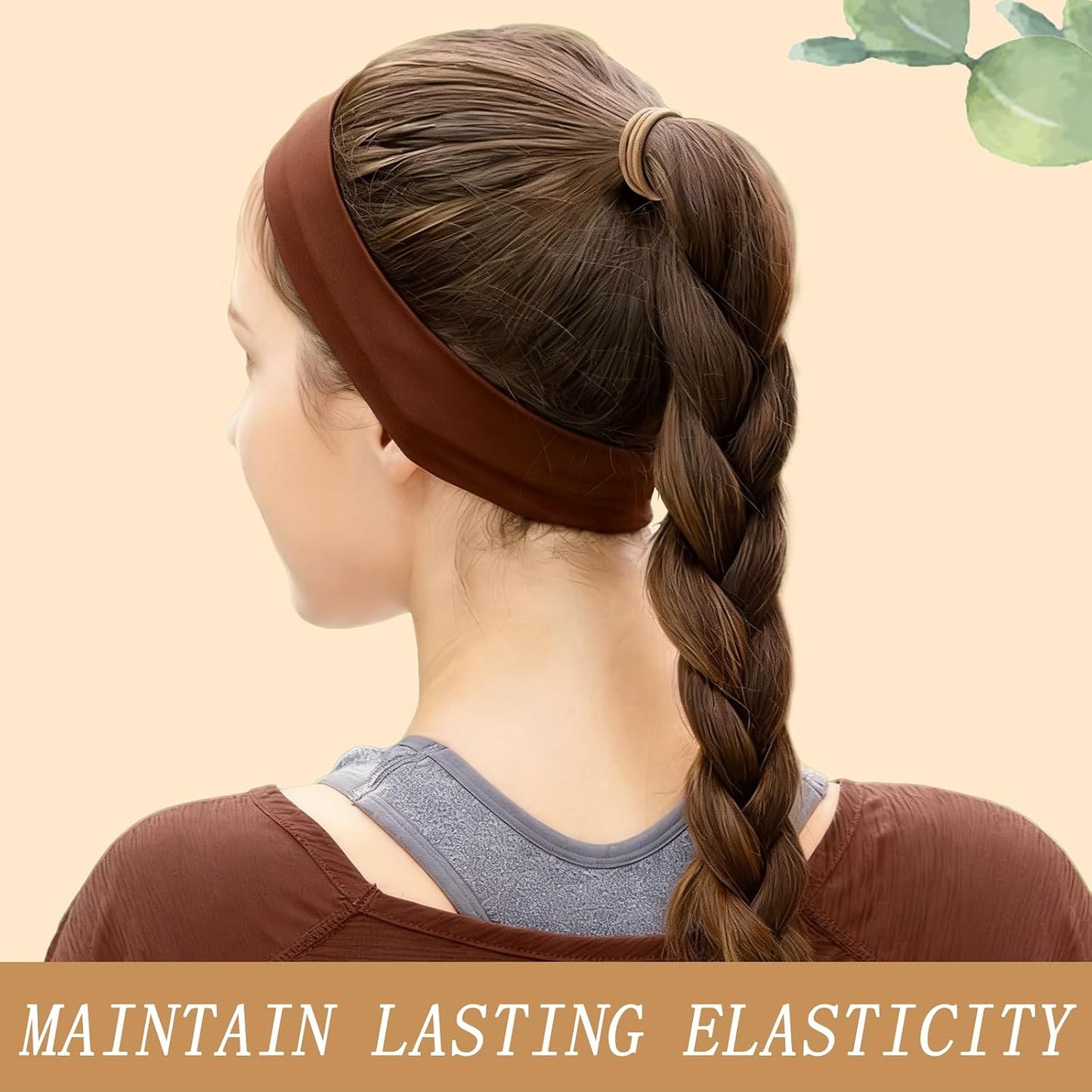 Hair Ties for Thick & Thin Hair - No Damage Elastic Ponytail Holders | Multicolor Hair Bands for Women & Girls