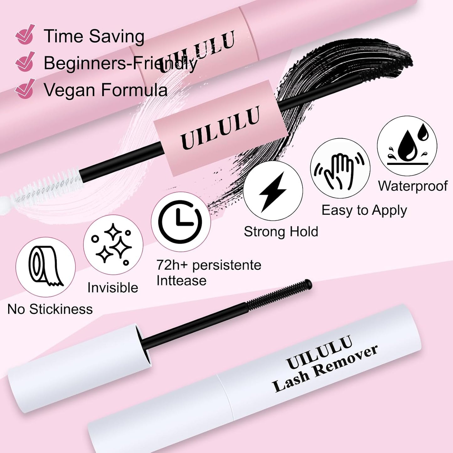 Lash Cluster Glue - Waterproof Bond & Seal for Long-Lasting Hold | 15ml Eyelash Adhesive