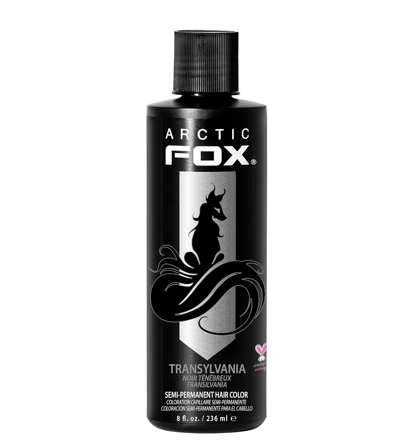 Arctic Fox Semi-Permanent Hair Dye - Vibrant Purple AF Color | Vegan, Ammonia-Free, 4 Fl Oz