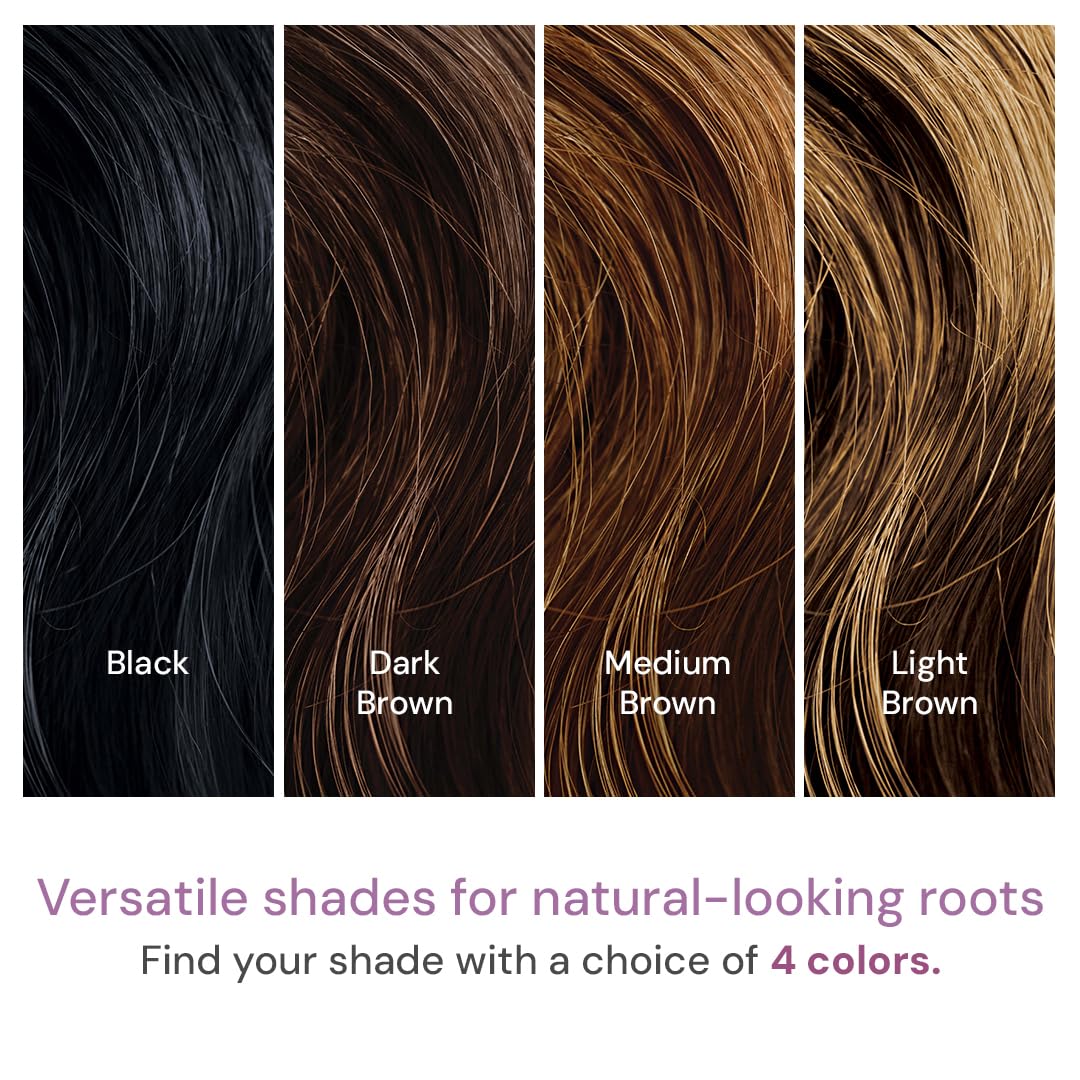 Style Edit Root Touch Up Stick | Temporary Hair Color for Gray Roots and Thinning Hair | Salon-Quality, Transfer-Resistant Hair Concealer | Dark Brown, 0.11 oz (Pack of 1)
