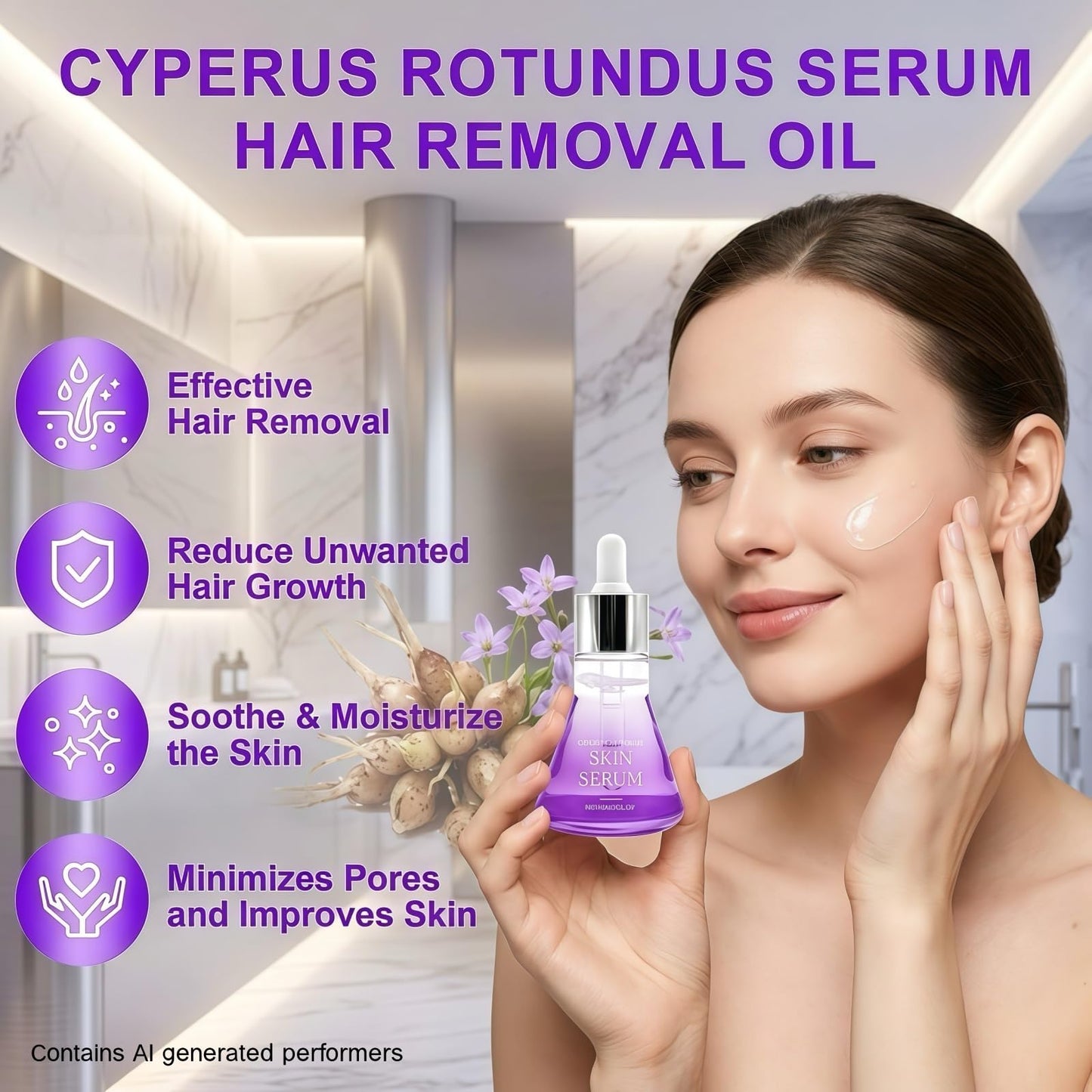 FAMOR Cyperus Rotundus Oil for Face & Body