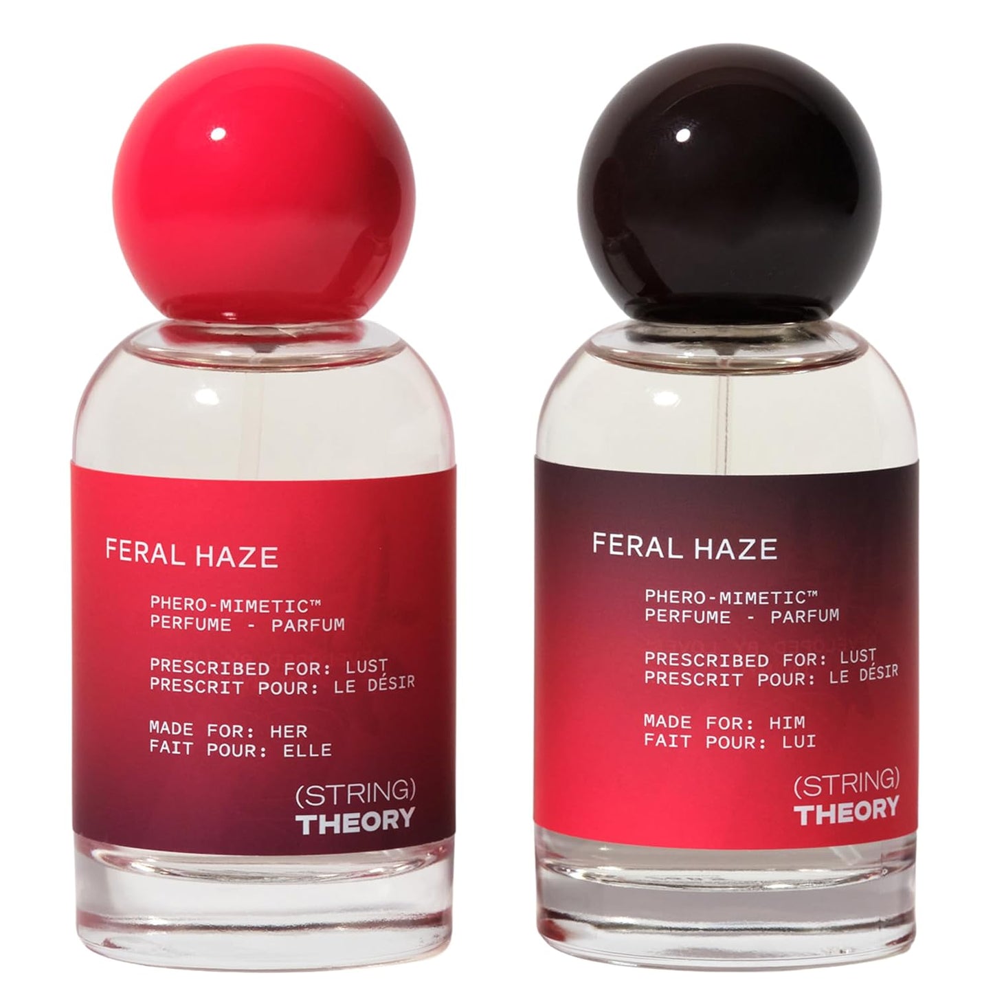 Pheromone Perfume Set for Him & Her - Long Lasting Attraction Fragrance Bundle | Natural Scent Enhancer, Date Night Gift Set