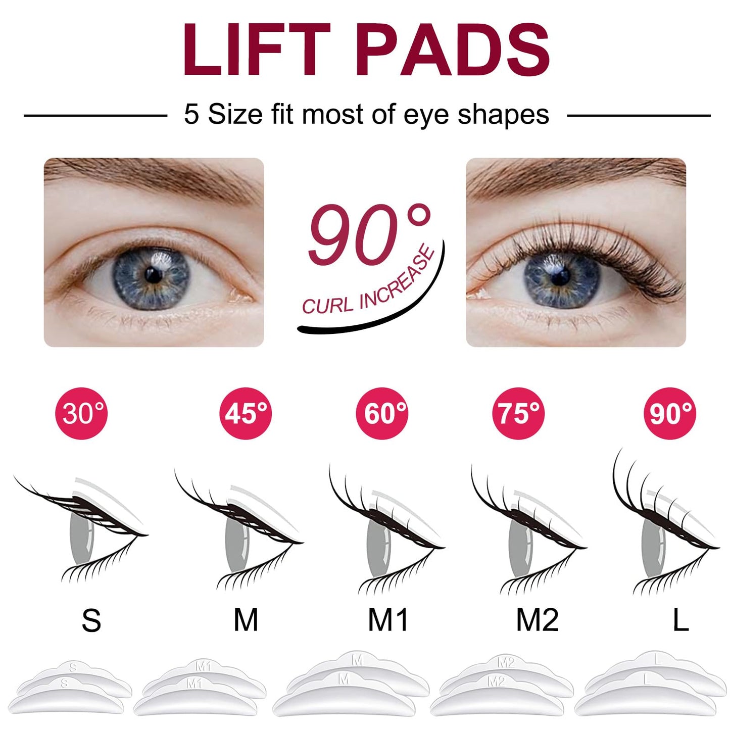 Lash Lift Kit, Eyelash Lift Kit, Professional Eyelash Extensions,Semi-Permanent Curling Lash Perm Kit, Long Lasting Wave Lash Curling for Home or Salon Use Beautify Your Lashes