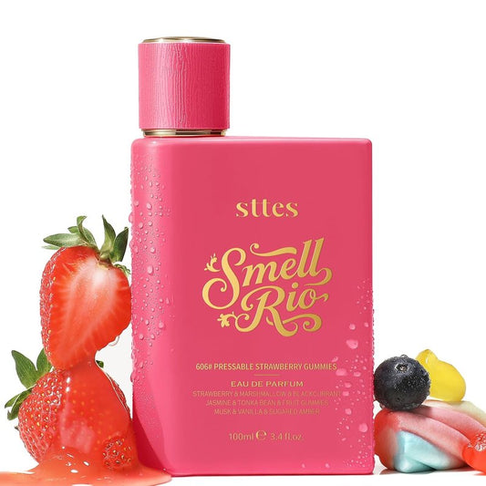 Rio Perfume 606 - Long-Lasting Hair Perfume for Women | Strawberry, Candy, Vanilla & Marshmallow Scent - 100ml (3.4 fl oz)