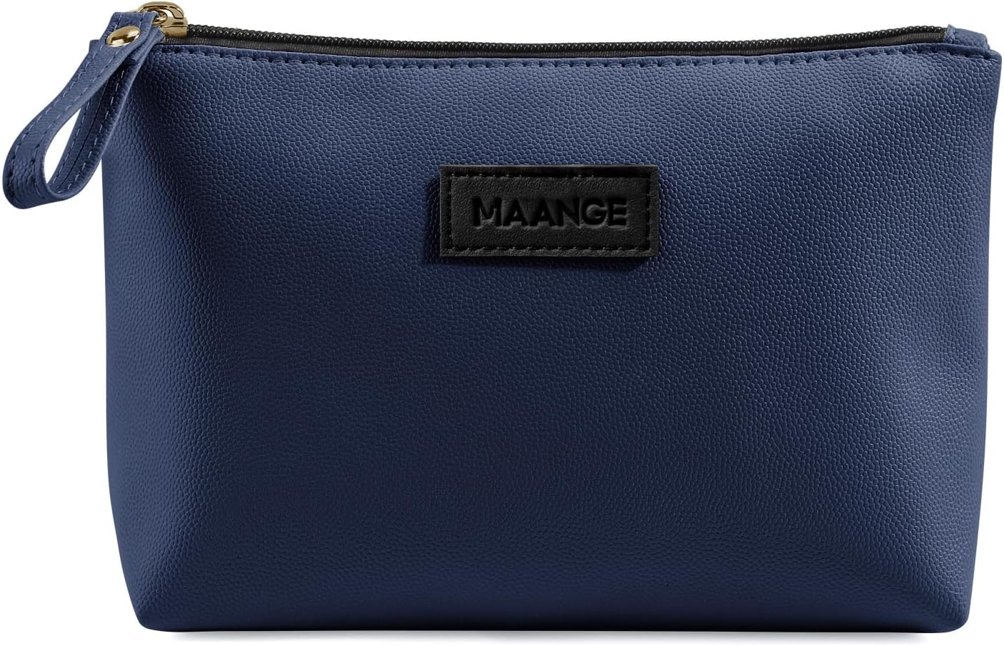 Cosmetic Bags for Women - Small PU Leather Makeup Pouch | Travel-Friendly Zippered Design