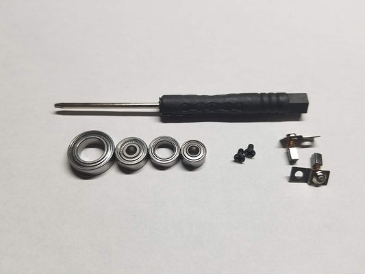 DRC Replacement Carbon MotorBrush, Bearings, Screws, Screwdriver Tune Up Set for KUPA UPOWER UP200 UG12 Drill