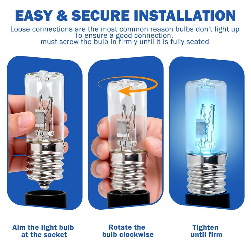 YHJDC 2 Pack 3W LB1000 Replacement Bulb Compatible with GermGuardian GG1000 GG1100 GG1100W GG1000CA GG1100B LB-1000 GGH200 661000CA Air Purifier, UVC Light Replacement