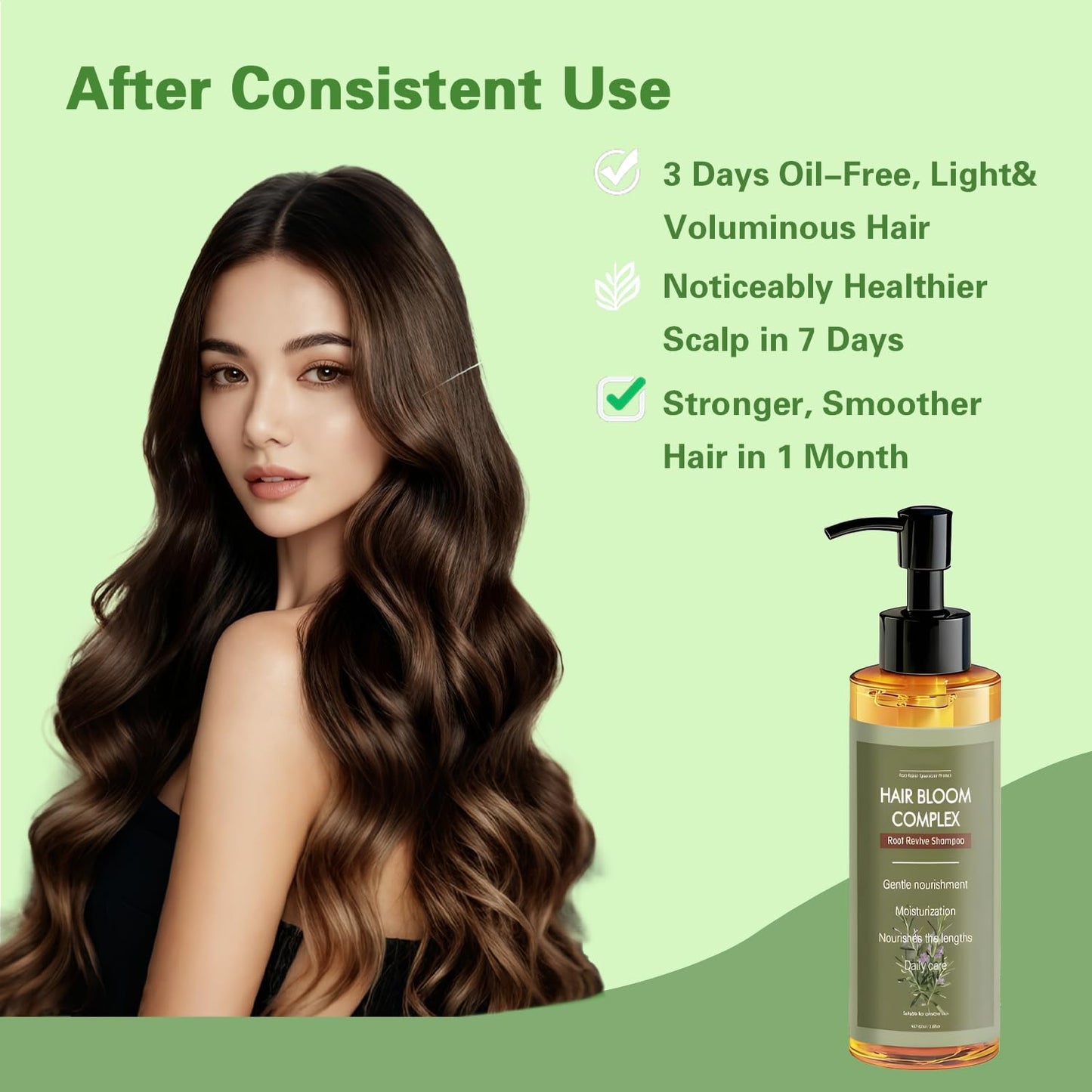 Root Revival Shampoo - Nourishing Hair Bloom Complex for Stronger, Fuller Hair | 3.38 FL OZ