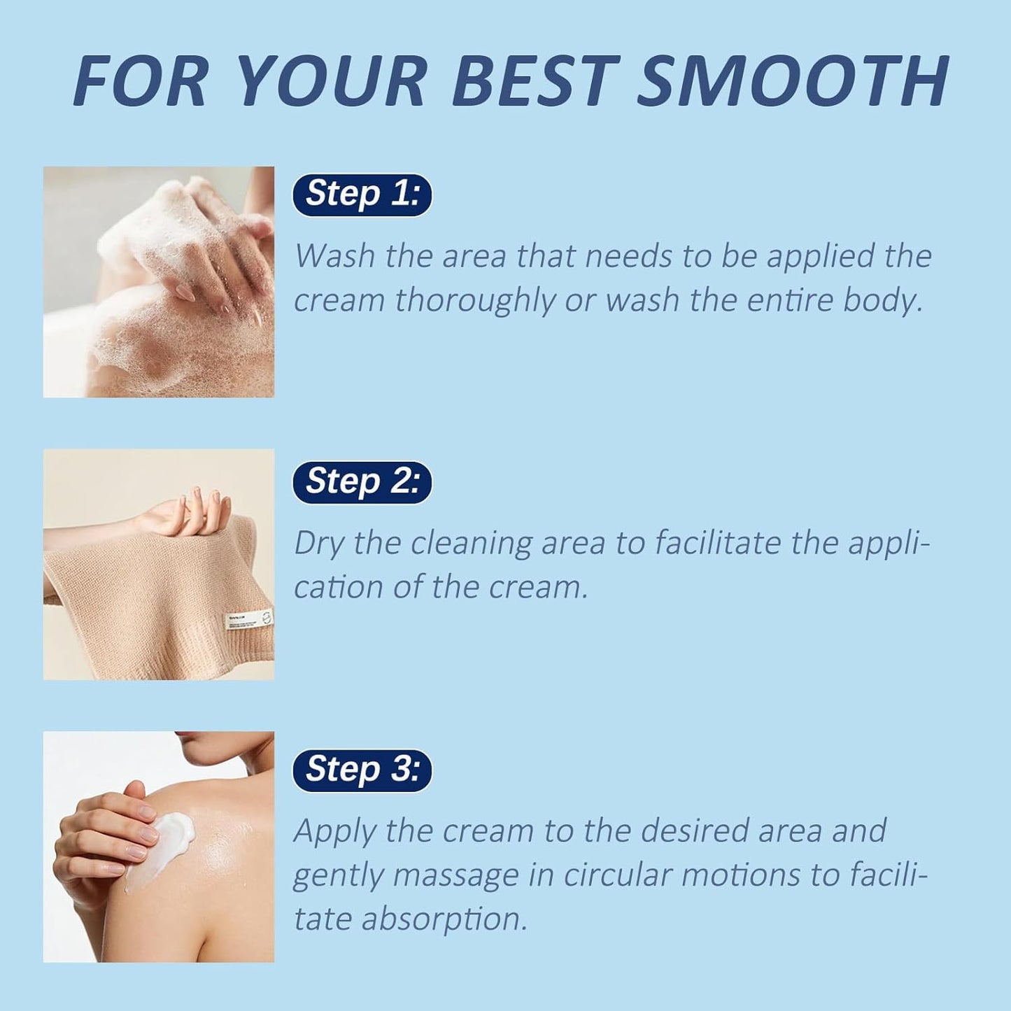 Folliculitis Cream - Post-Shave Moisturizer for Face, Neck & Bikini Line - Gentle Formula | 4.23 oz