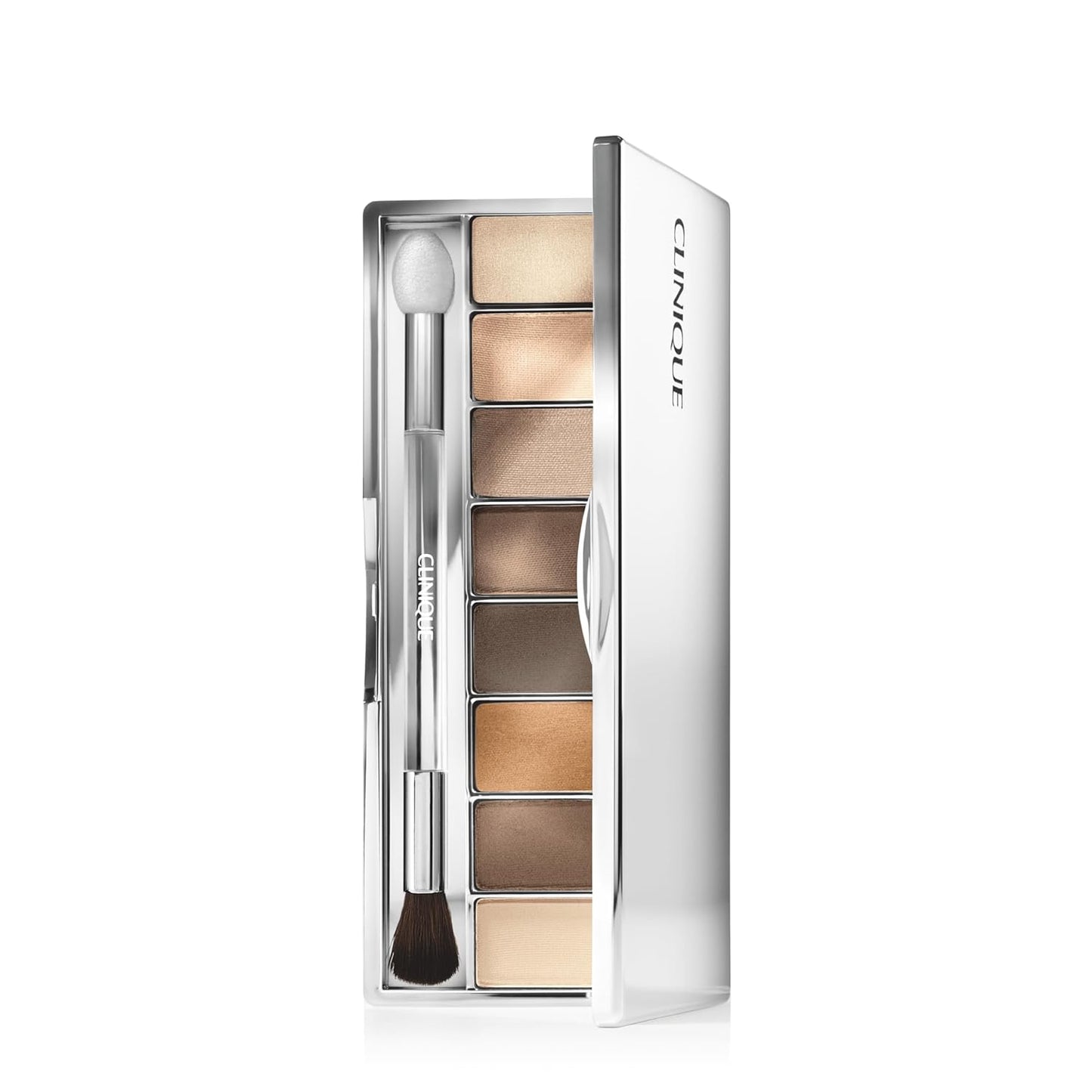 Clinique Eye Shadow Palette - 8 Silky Buildable Shades for Sensitive Eyes | Black Honey, Pink, Nude Honey