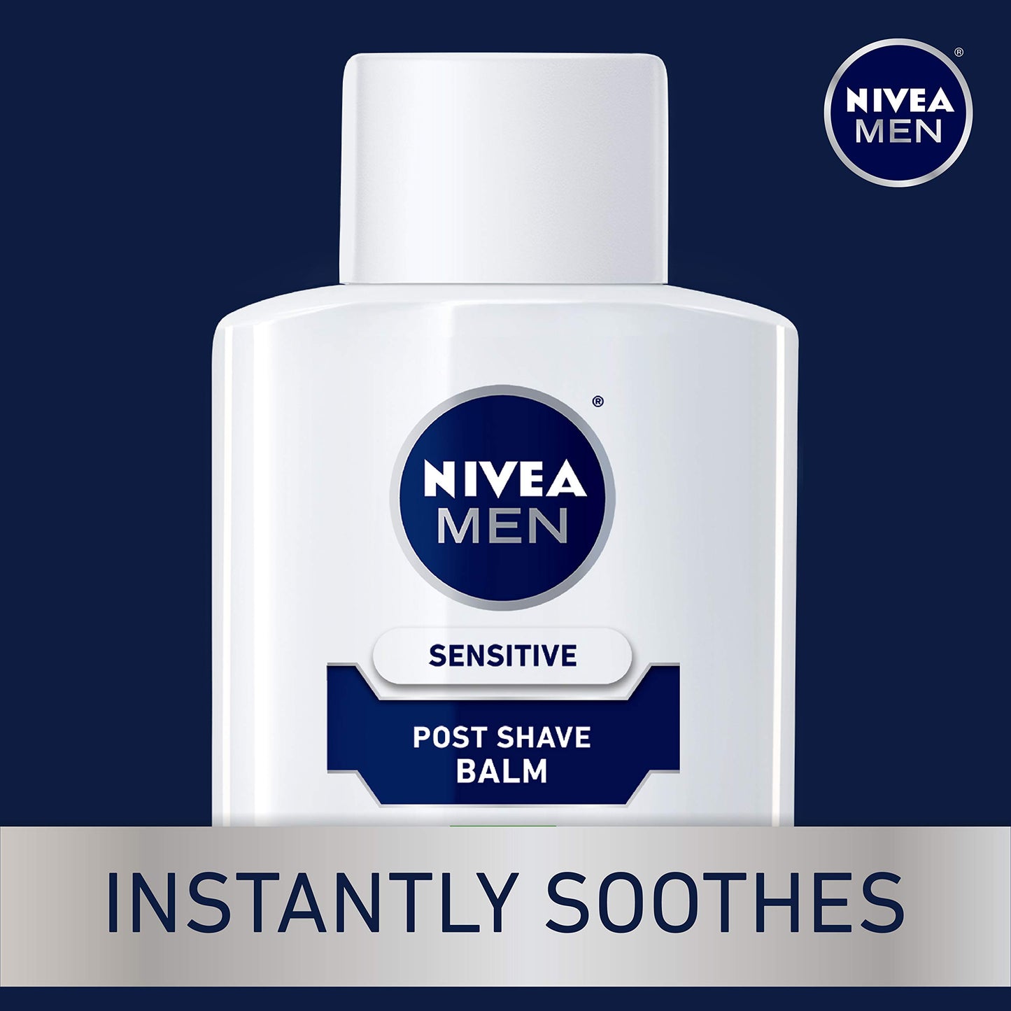 Nivea Men Sensitive Post Shave Balm - Soothes And Moisturizes Skin After Shaving - 3.3 Fl. Oz. Bottle