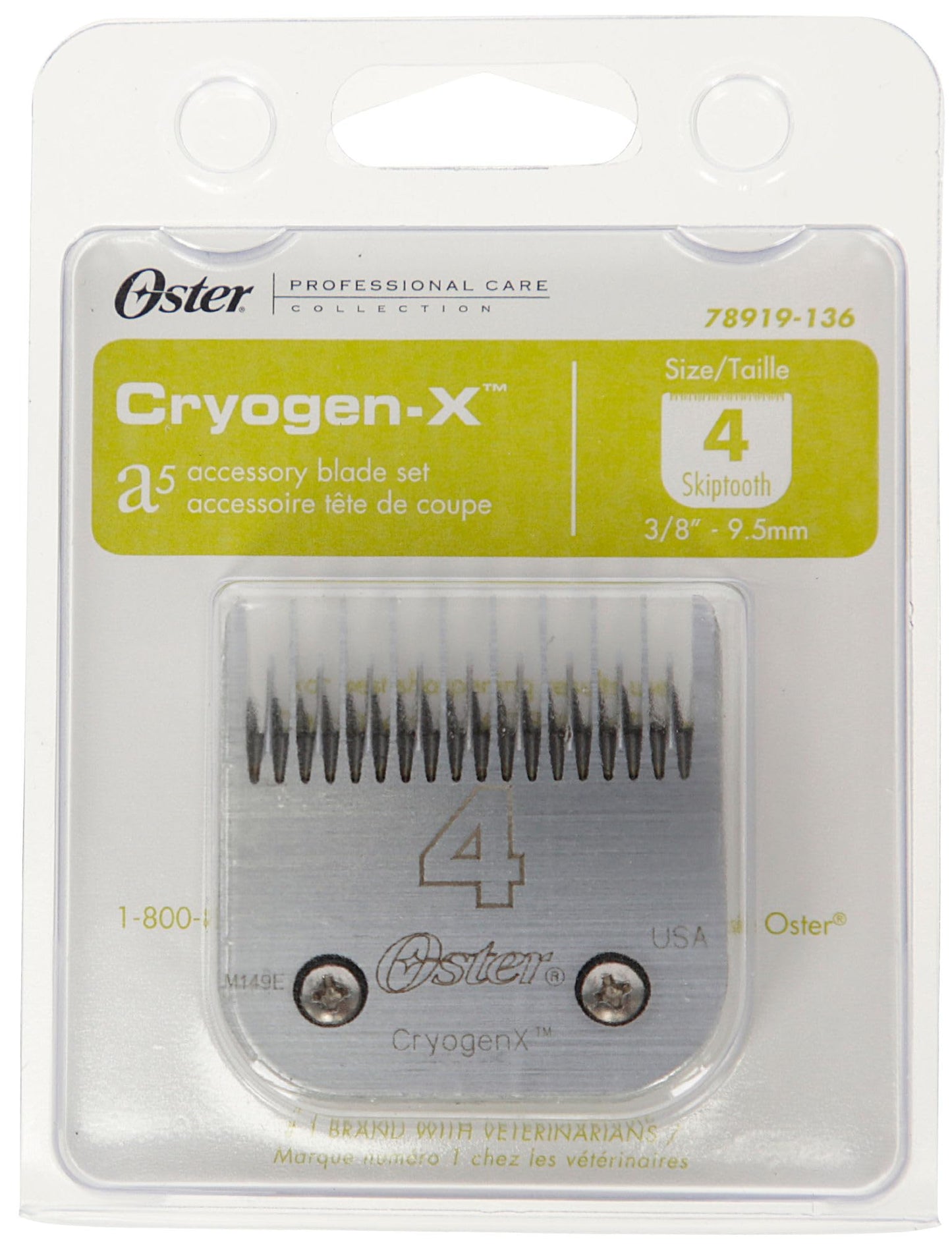 A5 Skip Tooth Blade Size: 4