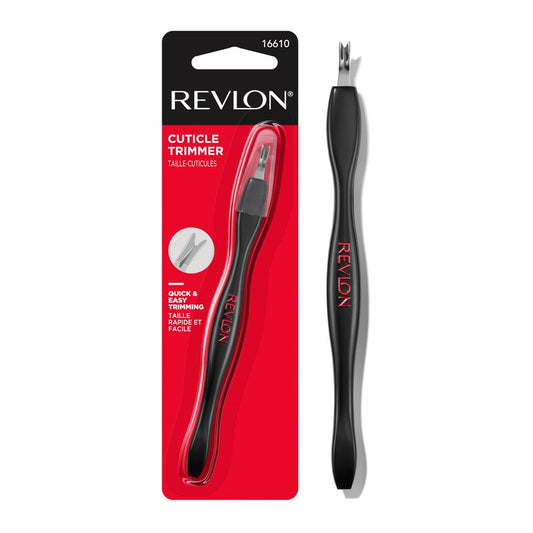 Revlon Cuticle Trimmer With Cap, High Precision V-Tip and Comfortable Grip for Gentle and Easy Trimming, 1 Count