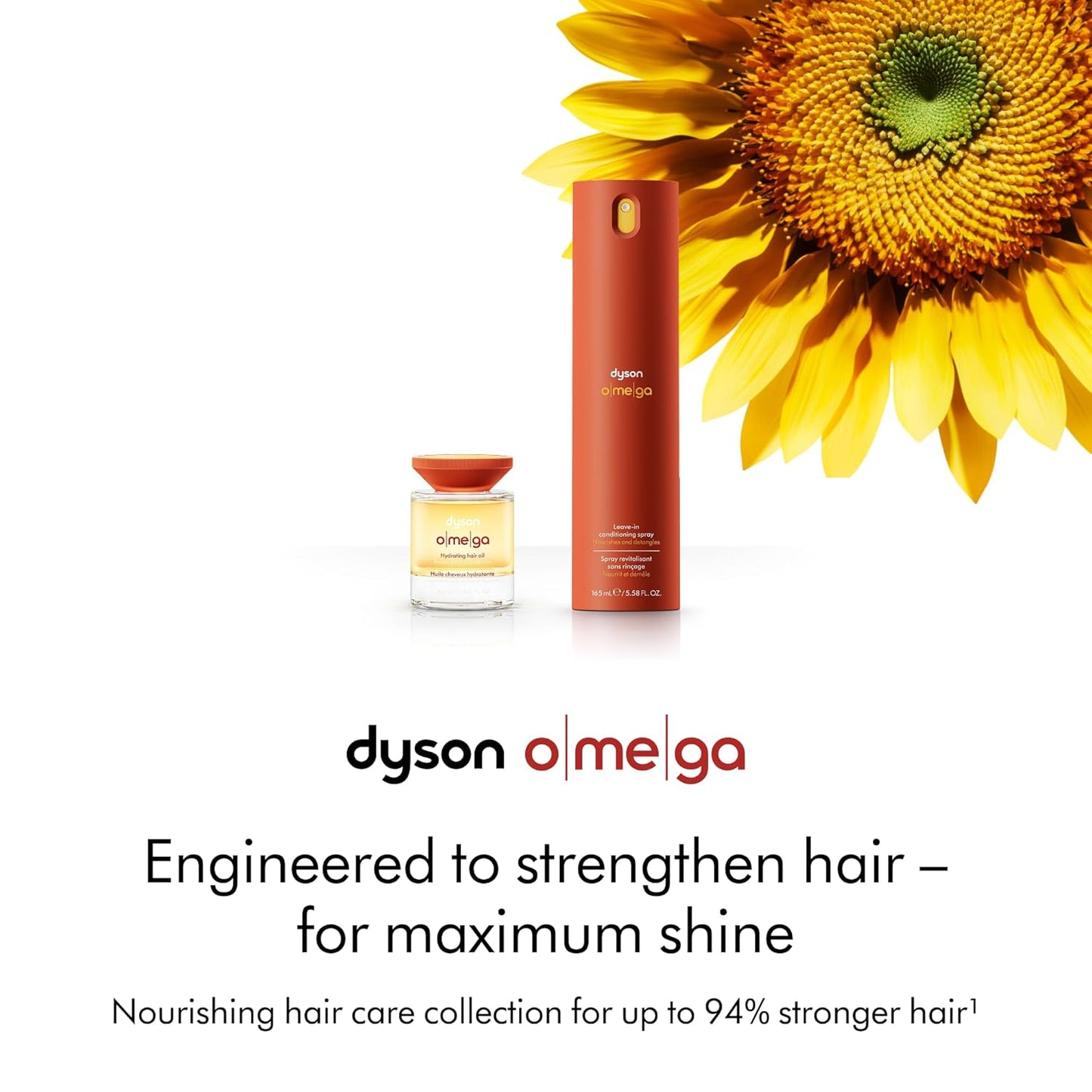 Dyson Omega™ Leave-In Conditioning Spray - Nourishing Hair Treatment for Smooth, Frizz-Free Locks