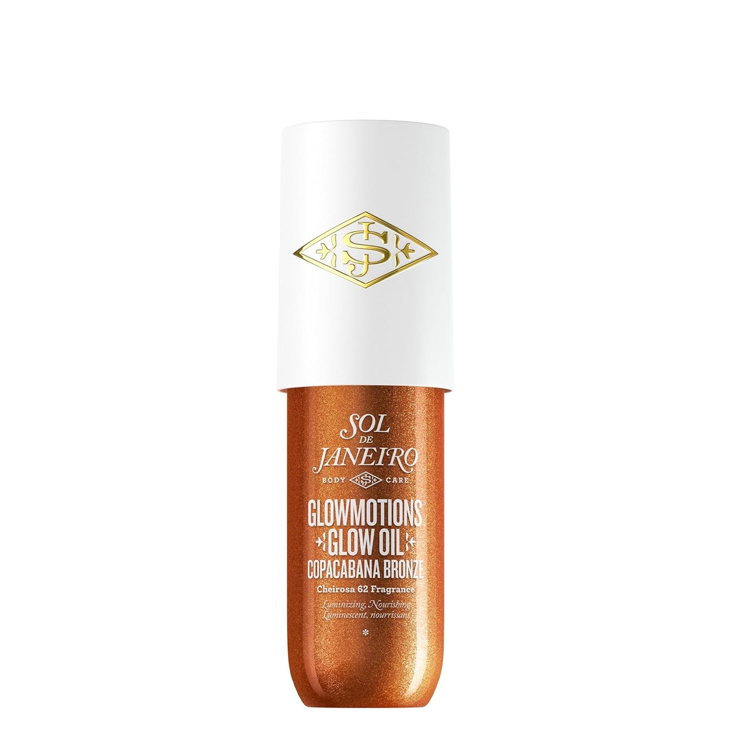 Glow Body Oil - SOL DE JANEIRO Hydrating Shimmer Oil for Radiant Skin | 3.38 oz