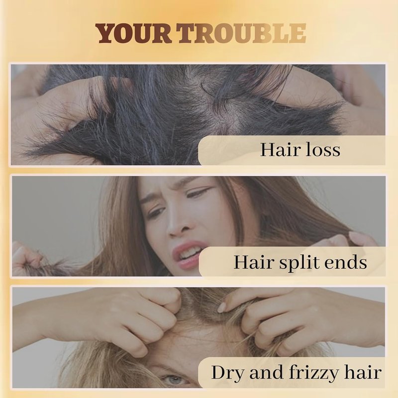 Botana Oil Hair Growth - 100% Pure Natural Hair Mask | Nourishes & Strengthens Damaged Hair